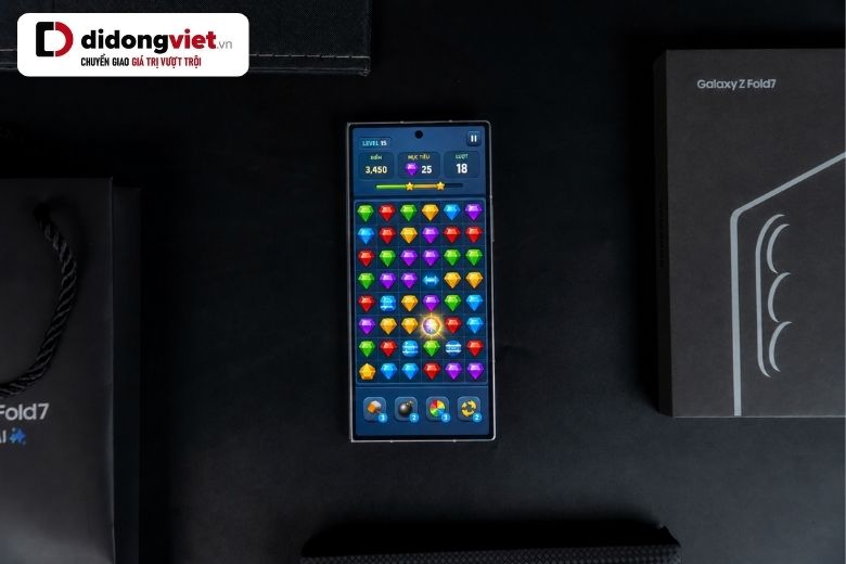 Đánh giá pin Z Fold7: Khả năng đa nhiệm và nhiệt độ sạc thực tế 8 danh gia pin z fold7 gaming ngoai di dong viet