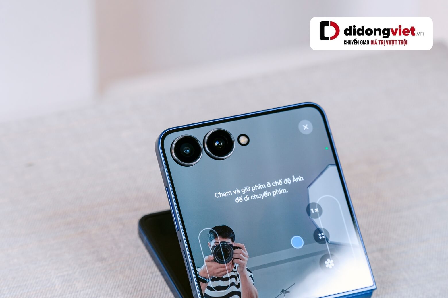 Đánh giá Samsung Galaxy Z Flip7 camera 50MP