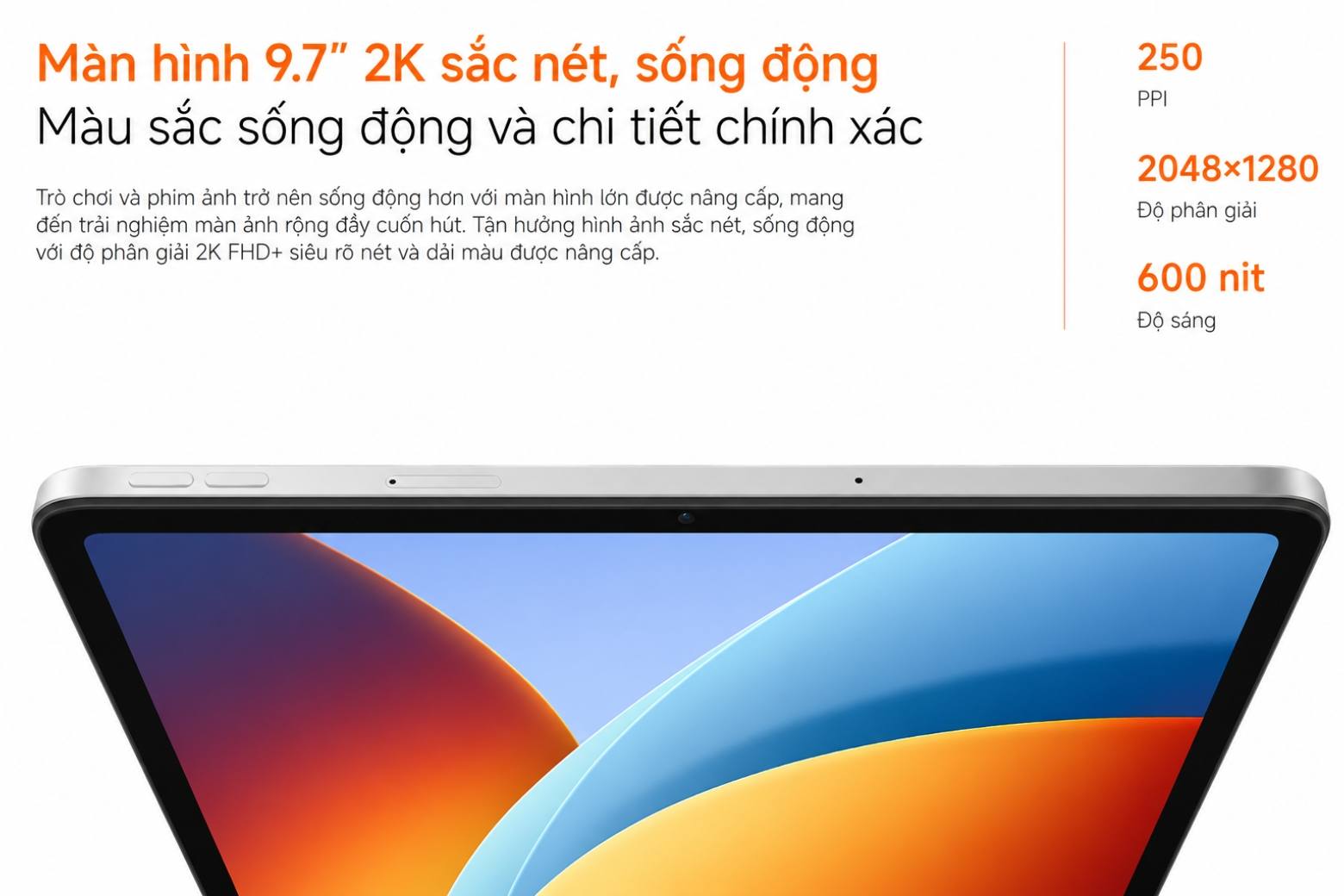 Đánh giá Xiaomi Redmi Pad 2 9.7 màn hình 2K 120Hz