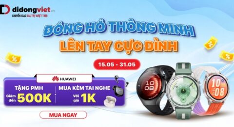 Đồng hồ thông minh - Trên tay cực đỉnh - Huawei - Di Động Việt