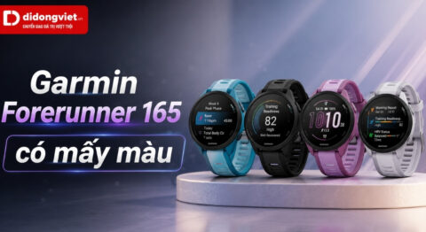 Garmin Forerunner 165 có mấy màu? Kinh nghiệm chọn màu thực tế cho người chạy bộ Garmin Forerunner 165 có mấy màu