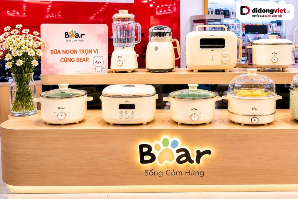 gia dụng Bear trả sau qua ZaloPay tại Di Động Việt