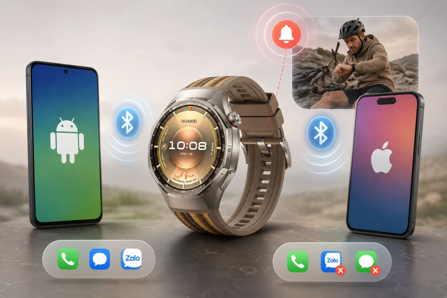 Khả năng kết nối và lưu ý với iOS