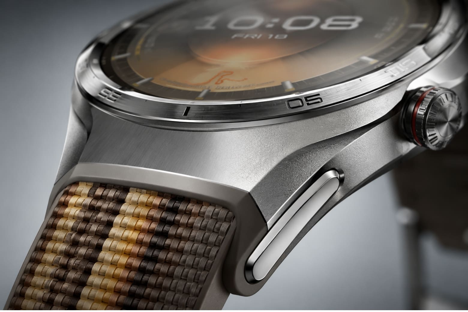 Đánh giá vật liệu của HUAWEI Watch GT 6 Pro 46mm Nâu: Titanium và dây Composite dệt