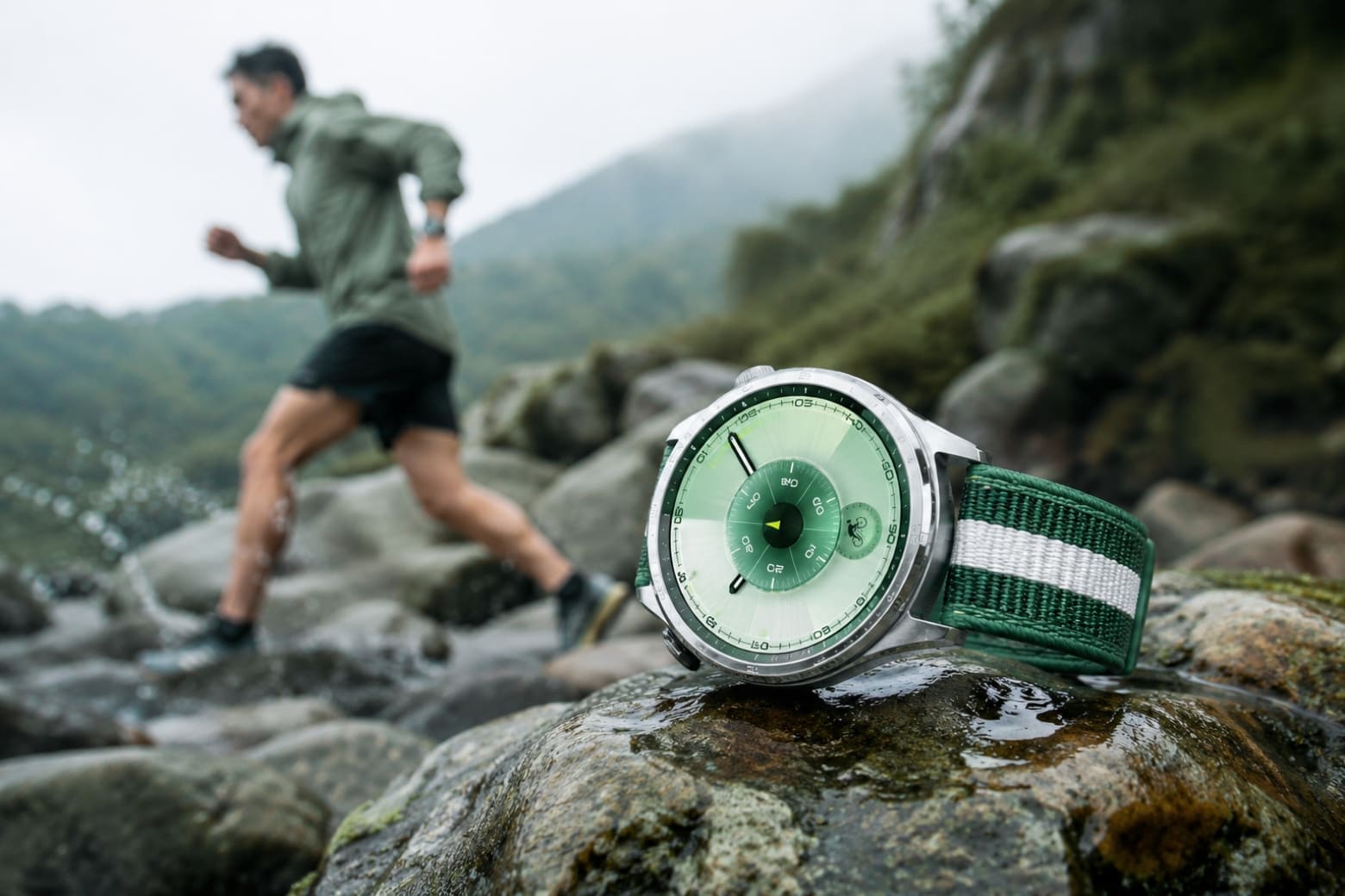 HUAWEI Watch GT6 46mm màu Xanh Lá (Field Green)