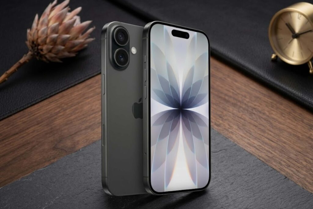 iPhone 17 màu đen ghi điểm nhờ hiệu ứng liền khối sang trọng, ít lộ bụi bẩn và dễ phối với mọi loại ốp lưng.