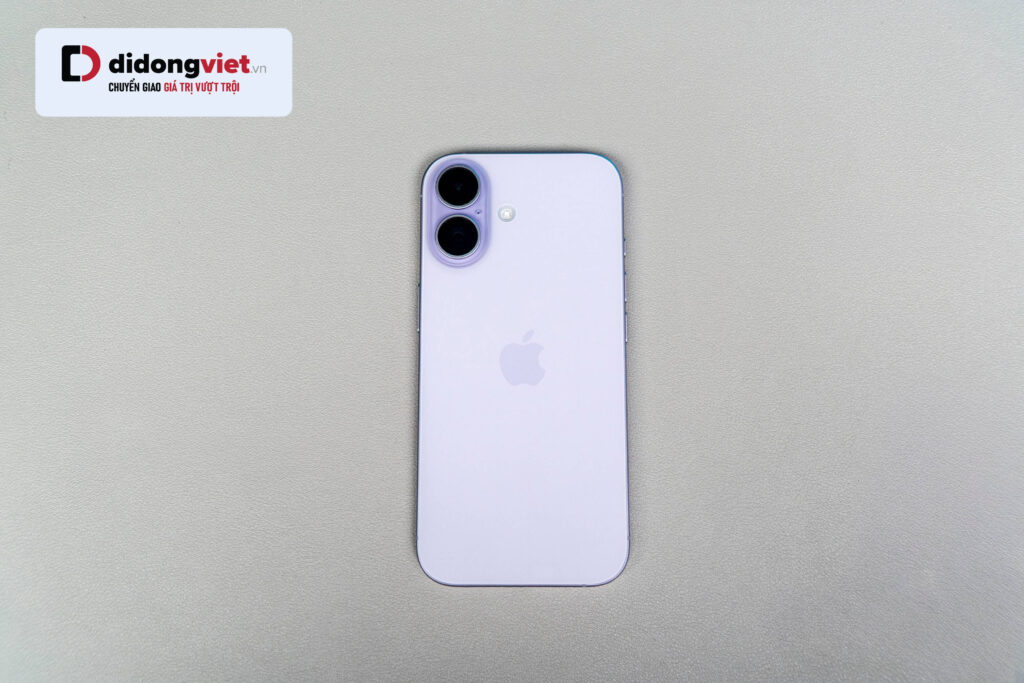 iPhone 17 trắng bản tiêu chuẩn nổi bật với thiết kế tối giản, nhẹ tay và màn hình 120Hz mượt mà.