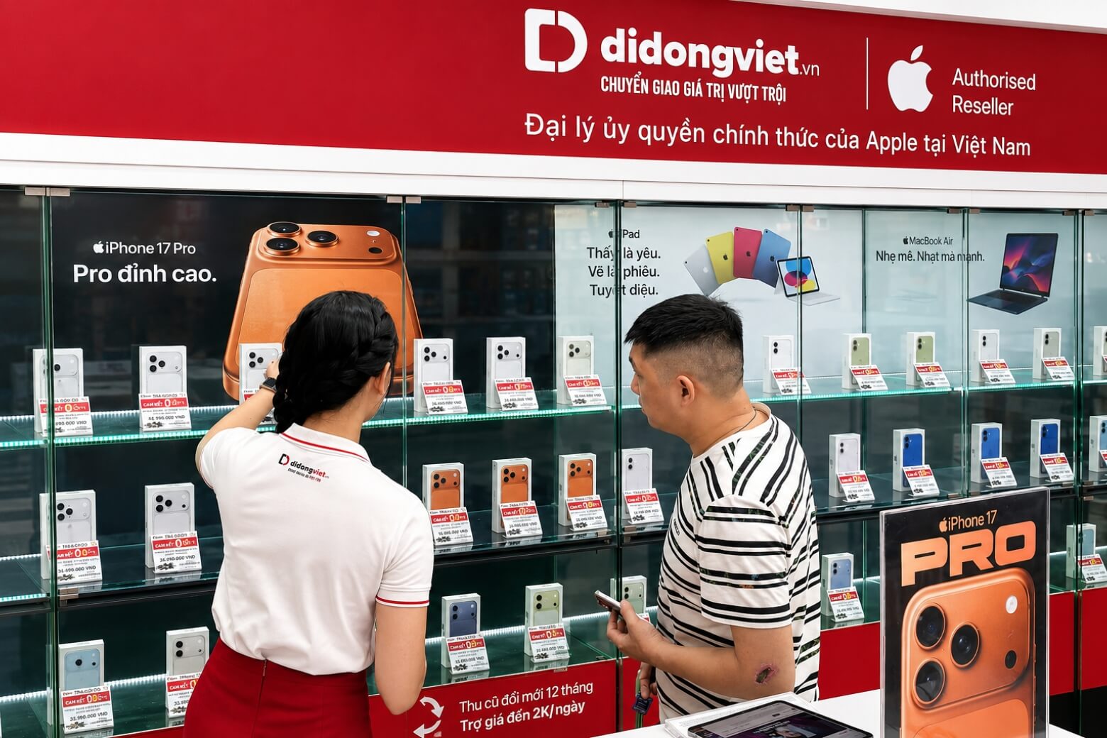 iPhone 17 Pro Max màu cam chính hãng