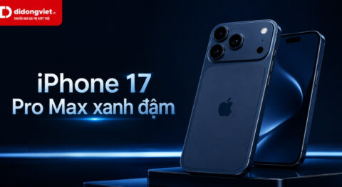 iPhone 17 Pro Max màu xanh đậm