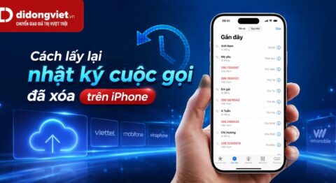 Cách lấy lại nhật ký cuộc gọi đã xóa trên iPhone