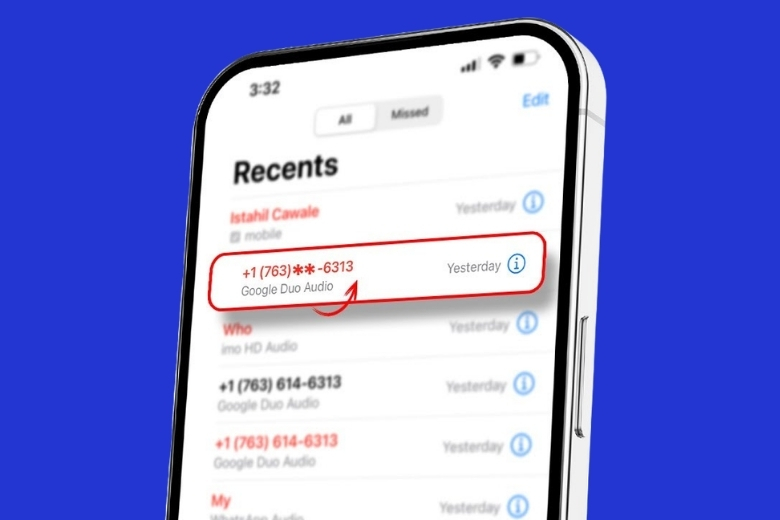 lấy lại nhật ký cuộc gọi đã xóa trên iPhone