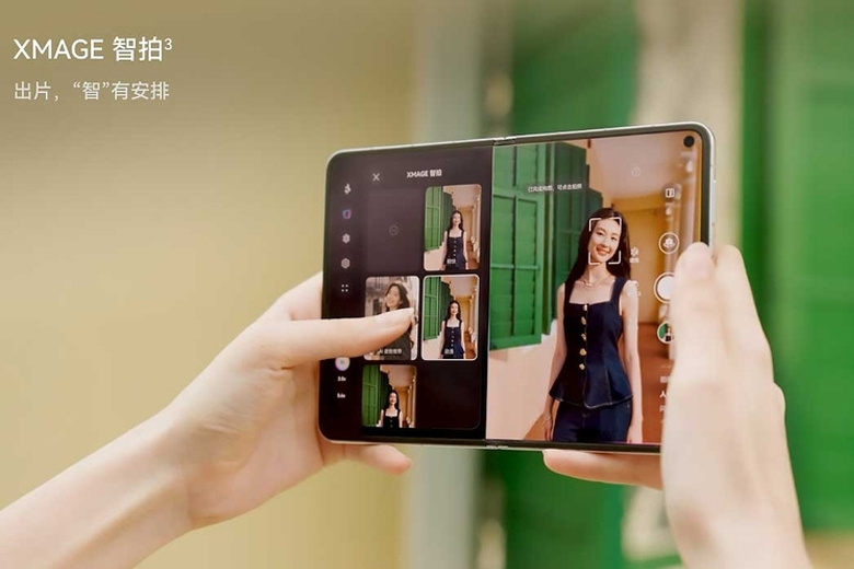 Thiết kế màn hình gập của HUAWEI Pura X Max