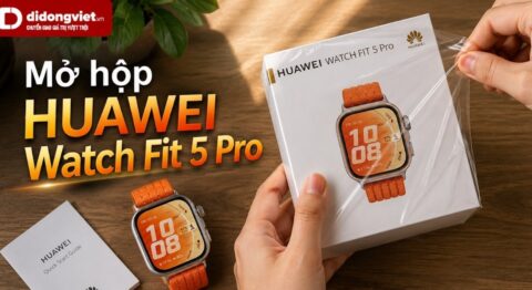 Mở hộp HUAWEI Watch Fit 5 Pro