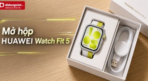 Mở hộp HUAWEI Watch Fit 5
