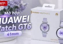 Mở hộp HUAWEI Watch GT6 41mm: Trải nghiệm thực tế và cảm giác trên tay Mở hộp HUAWEI Watch GT6 41mm