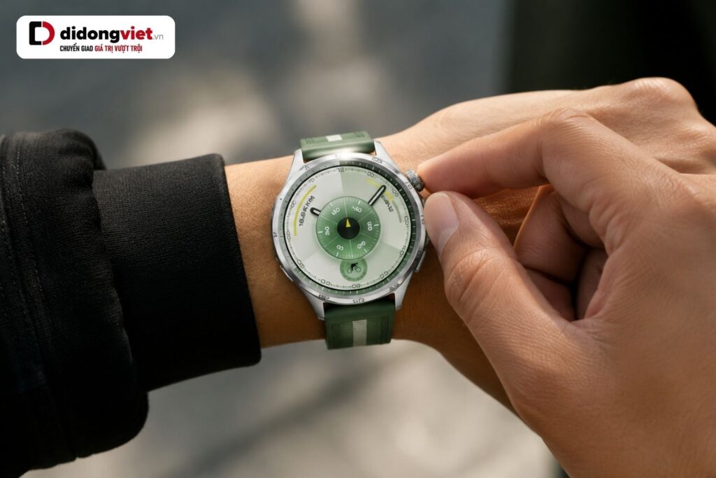 Mở hộp HUAWEI Watch GT 6 46mm: Chi tiết thiết kế, phụ kiện và trải nghiệm trên tay 6 mở hộp Huawei Watch GT6 46mm