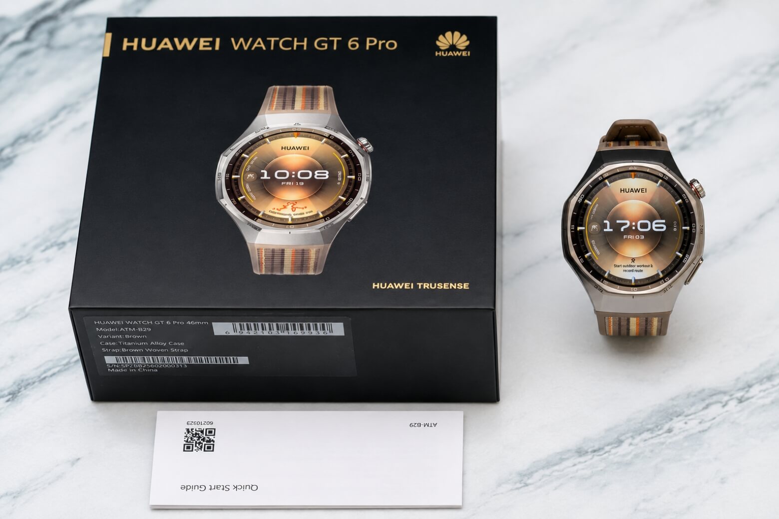 Mở hộp HUAWEI Watch GT6 Pro 46mm nguyên seal