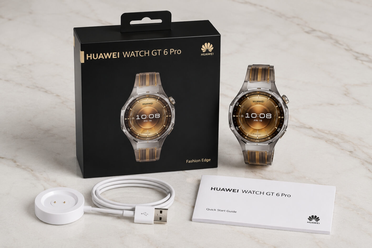 Mở hộp HUAWEI Watch GT6 Pro 46mm phụ kiện