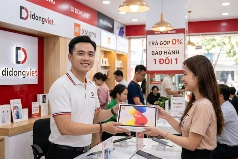 So sánh Xiaomi Redmi Pad 2 9.7 4G và Redmi Pad 2 11 inch: Đánh giá chi tiết theo nhu cầu 10 Mua máy tính bảng Xiaomi Redmi Pad 2 tại hệ thống Di Động Việt.