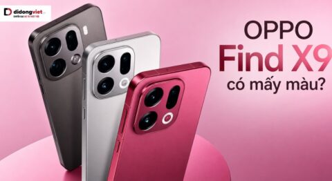 OPPO Find X9 có mấy màu