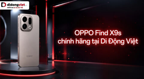 OPPO Find X9s chính hãng tại Di Động Việt