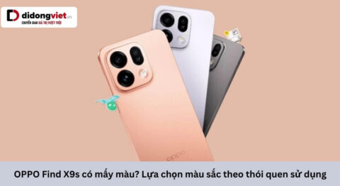 OPPO Find X9s có mấy màu