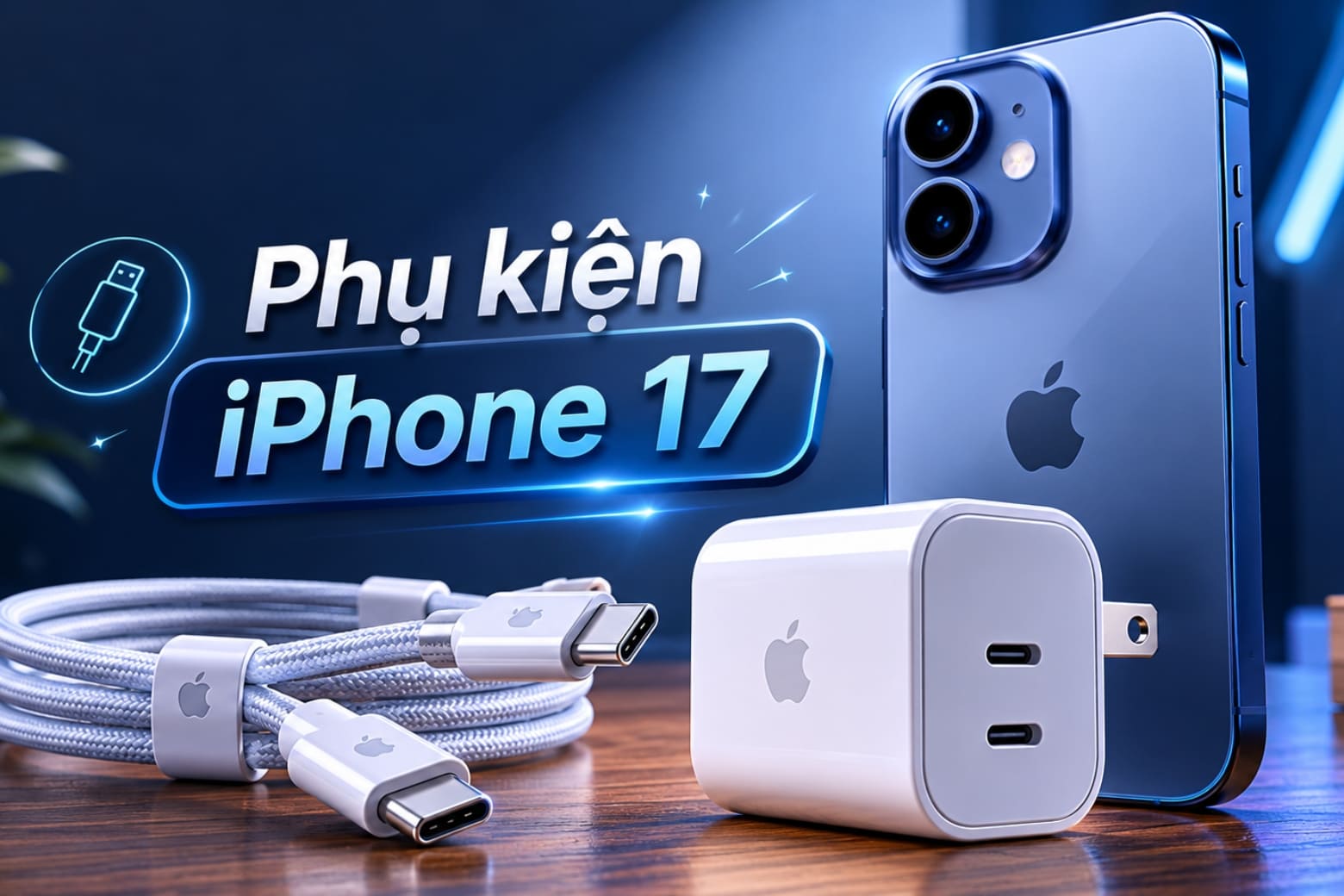 Củ sạc và Cáp Type-C: Đạt chuẩn 40W an toàn và ổn định