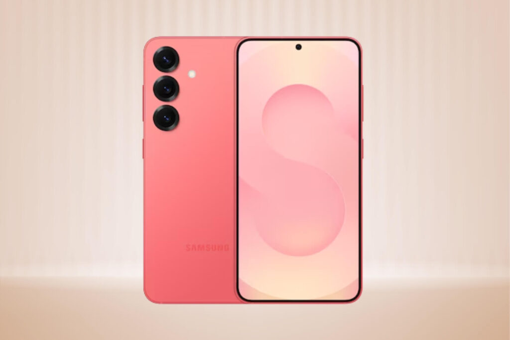 Samsung Galaxy S25 có mấy màu? Bảng màu thực tế và kinh nghiệm chọn mua năm 2026 21 Đỏ Coral là tông đỏ cam nổi bật nhất, tạo điểm nhấn mạnh mẽ và cá tính cho thiết bị.
