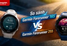 So sánh Garmin Forerunner 165 với Garmin Forerunner 255: Đánh đổi màn hình lấy tính năng? So sánh Garmin Forerunner 165 với Garmin Forerunner 255