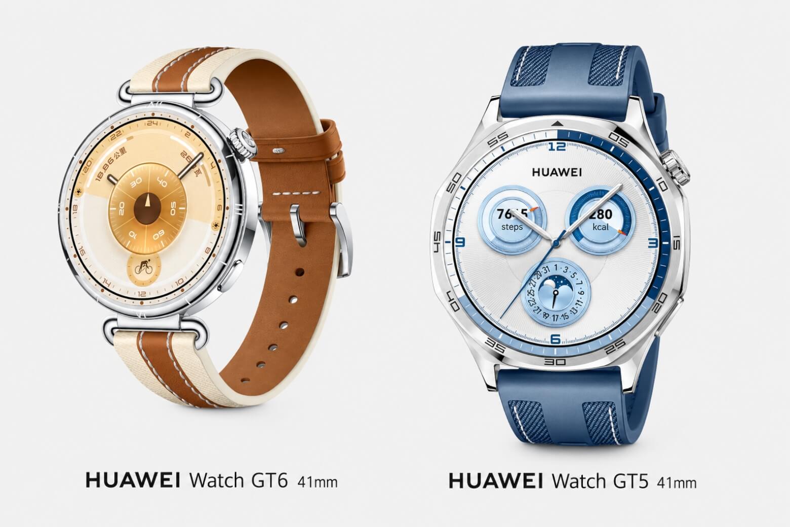 So sánh HUAWEI Watch GT6 41mm với Watch GT5 41mm nên mua
