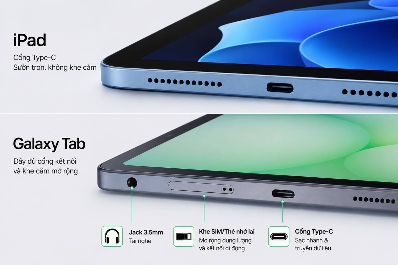 So sánh iPad A16 và Galaxy Tab A11+: Đánh giá chi phí thực tế và khác biệt hiệu năng 6 Hiệu năng và Hệ điều hành: Đánh giá sức mạnh xử lý thực tế
