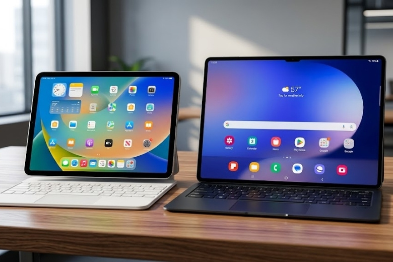So sánh iPad A16 và Galaxy Tab S10 Ultra: Nền tảng, thiết kế và trải nghiệm thực tế 6 So sánh tổng quan iPad A16 đối đầu Galaxy Tab S10 Ultra