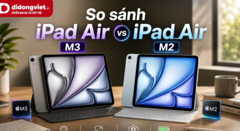so sánh ipad air m3 và ipad air m2