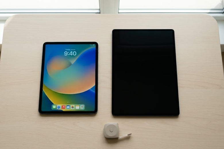 So sánh iPad A16 và Galaxy Tab S10 Ultra: Nền tảng, thiết kế và trải nghiệm thực tế 7 So sánh kích thước màn hình và thiết kế của Galaxy Tab S10 Ultra và iPad A16