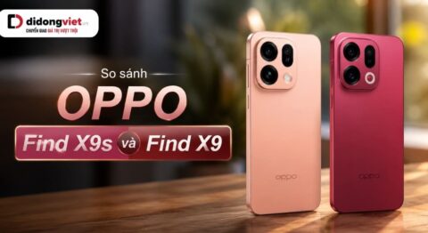 So sánh OPPO Find X9s vs OPPO Find X9
