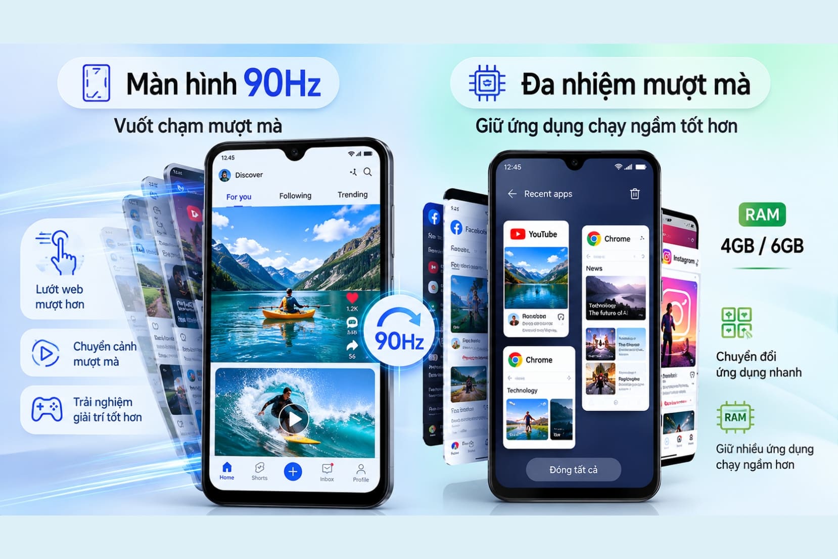 So sánh Samsung A17 LTE và A16 về thông số kỹ thuật