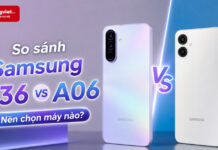 So sánh Samsung Galaxy A36 và Galaxy A06: Đánh giá thực tế từ nhu cầu sử dụng hàng ngày So sánh Samsung A36 và A06