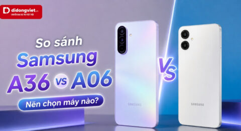 So sánh Samsung A36 và A06