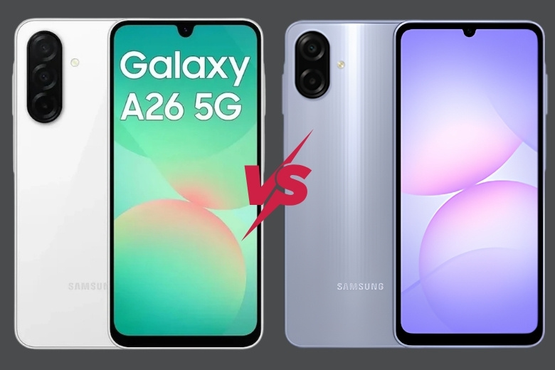 So sánh Samsung Galaxy A26 và A06 tổng quan