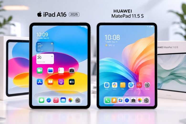 So sánh iPad A16 và Huawei MatePad 11.5: Trải nghiệm và chi phí sở hữu 8 so sanh tong quan ipad a16 va huawei matepad 11 5 didongviet