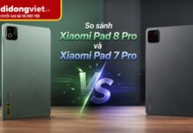 So sánh Xiaomi Pad 8 Pro và Xiaomi Pad 7 Pro chi tiết để chọn máy phù hợp So sánh Xiaomi Pad 8 Pro và Xiaomi Pad 7 Pro chi tiết để chọn máy phù hợp