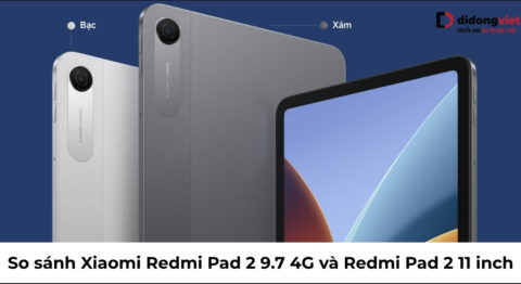 So sánh Xiaomi Redmi Pad 2 9.7 4G với Xiaomi Redmi Pad 2
