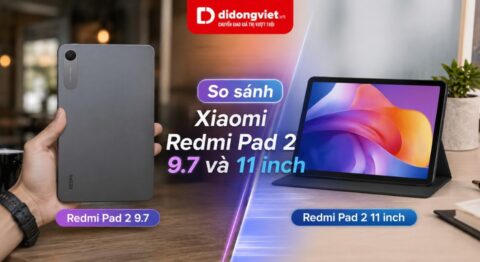 So sánh Xiaomi Redmi Pad 2 9.7 và Redmi Pad 2 11 inch