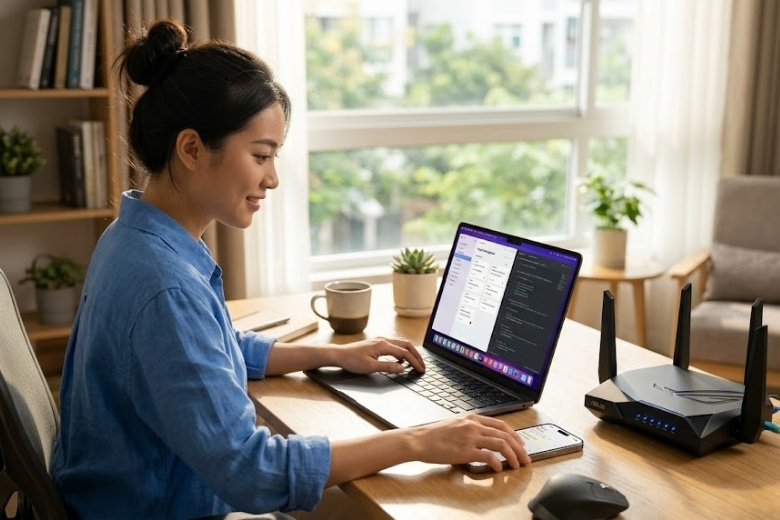 Tối ưu hạ tầng mạng hiện tại bằng router Wi-Fi 6