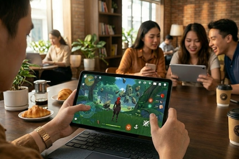 Trải nghiệm chơi game nặng thực tế Genshin Impact trên Xiaomi Pad 8