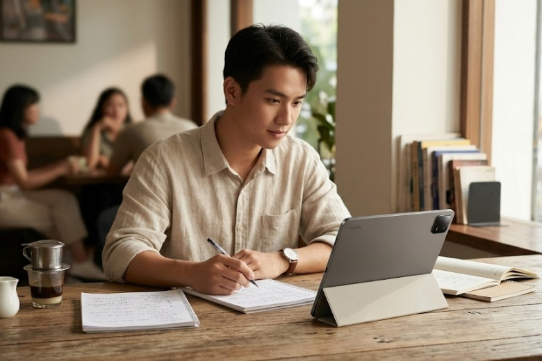 Đánh giá pin Xiaomi Pad 8: Thời lượng thực tế và tốc độ sạc nhanh 45W 7 Thời lượng sử dụng Xiaomi Pad 8 lướt web và học tập