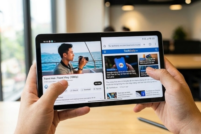Màn hình 120Hz mượt mà trên bản 9.7 inch