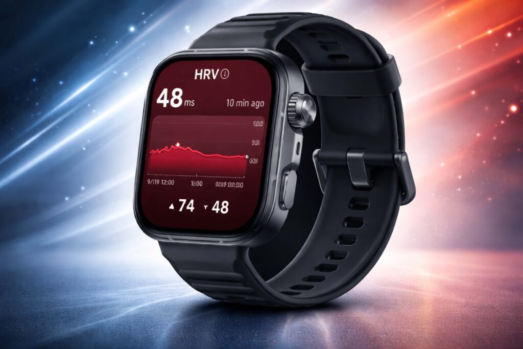 Watch Fit 5 Pro đo nhịp tim chính xác và hỗ trợ cảnh báo sớm nguy cơ tiểu đường