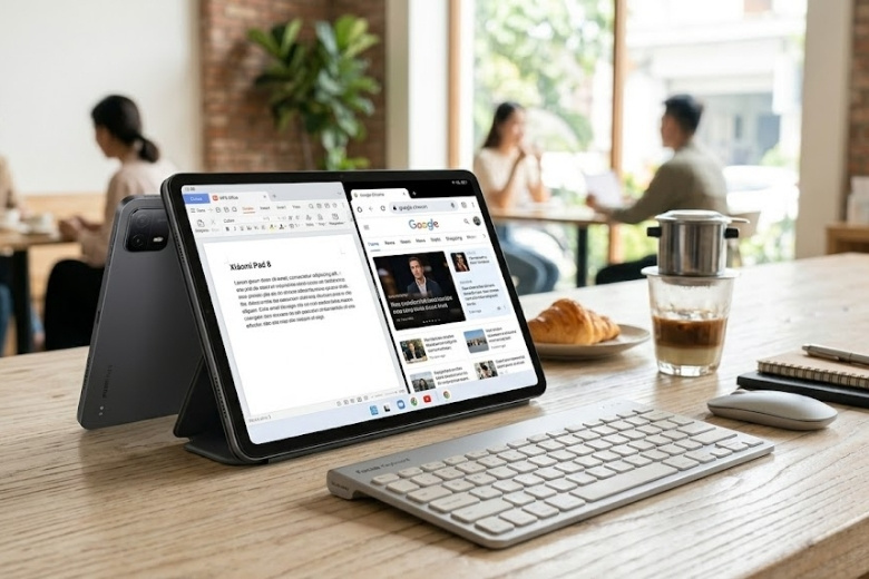 Đánh giá hiệu năng đa nhiệm trên Xiaomi Pad 8 khi sử dụng chế độ Workstation