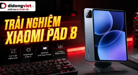 trải nghiệm xiaomi pad 8